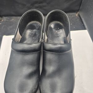 Dansko Classic Black Slip-On‎ Loafers